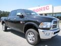 2012 Black Dodge Ram 2500 HD Laramie Crew Cab 4x4  photo #1