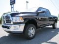 2012 Black Dodge Ram 2500 HD Laramie Crew Cab 4x4  photo #3