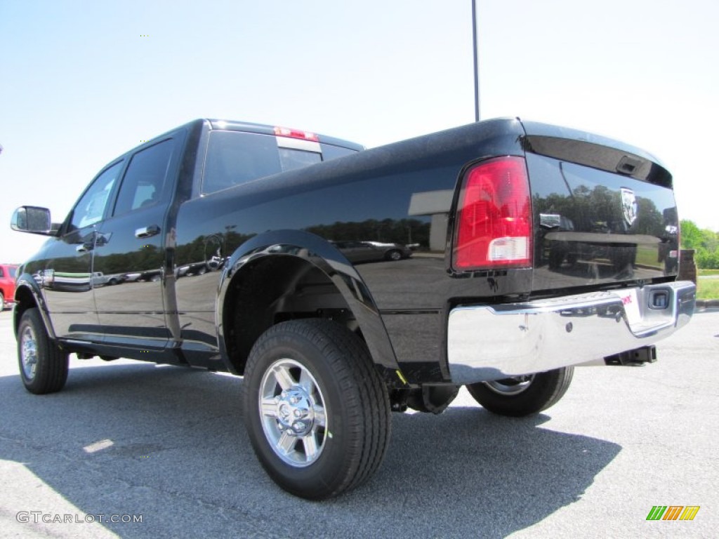 2012 Ram 2500 HD Laramie Crew Cab 4x4 - Black / Dark Slate photo #5