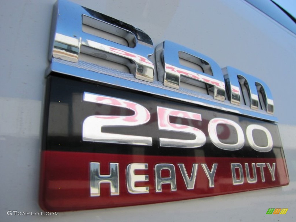 2012 Dodge Ram 2500 HD Laramie Mega Cab 4x4 Marks and Logos Photo #63661690