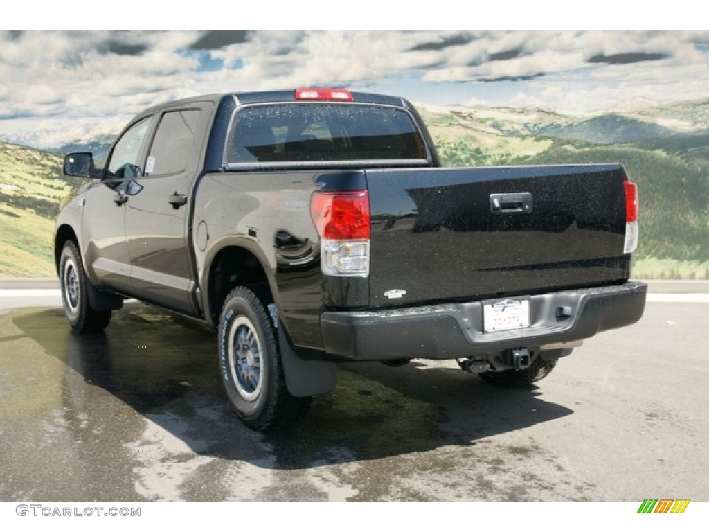 2012 Tundra TRD Rock Warrior CrewMax 4x4 - Black / Black photo #2