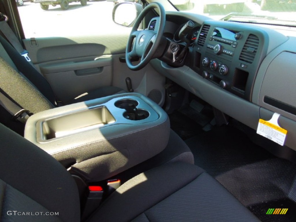 2012 Silverado 1500 Work Truck Regular Cab - Summit White / Dark Titanium photo #18