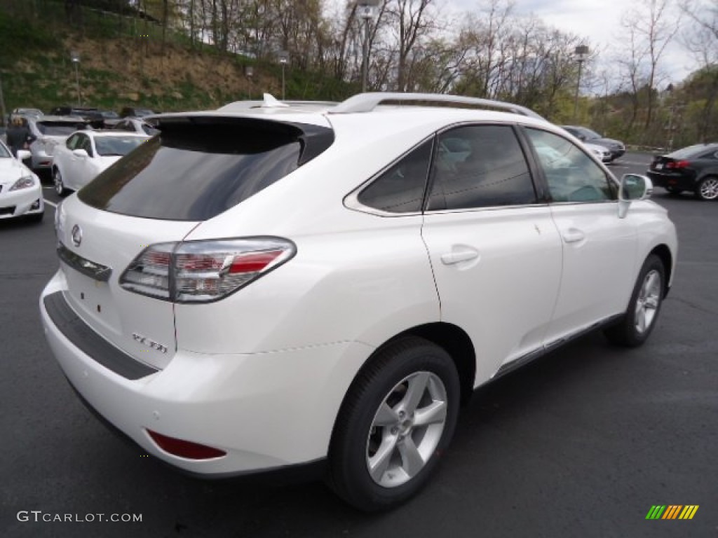 2012 RX 350 AWD - Starfire White Pearl / Parchment photo #4