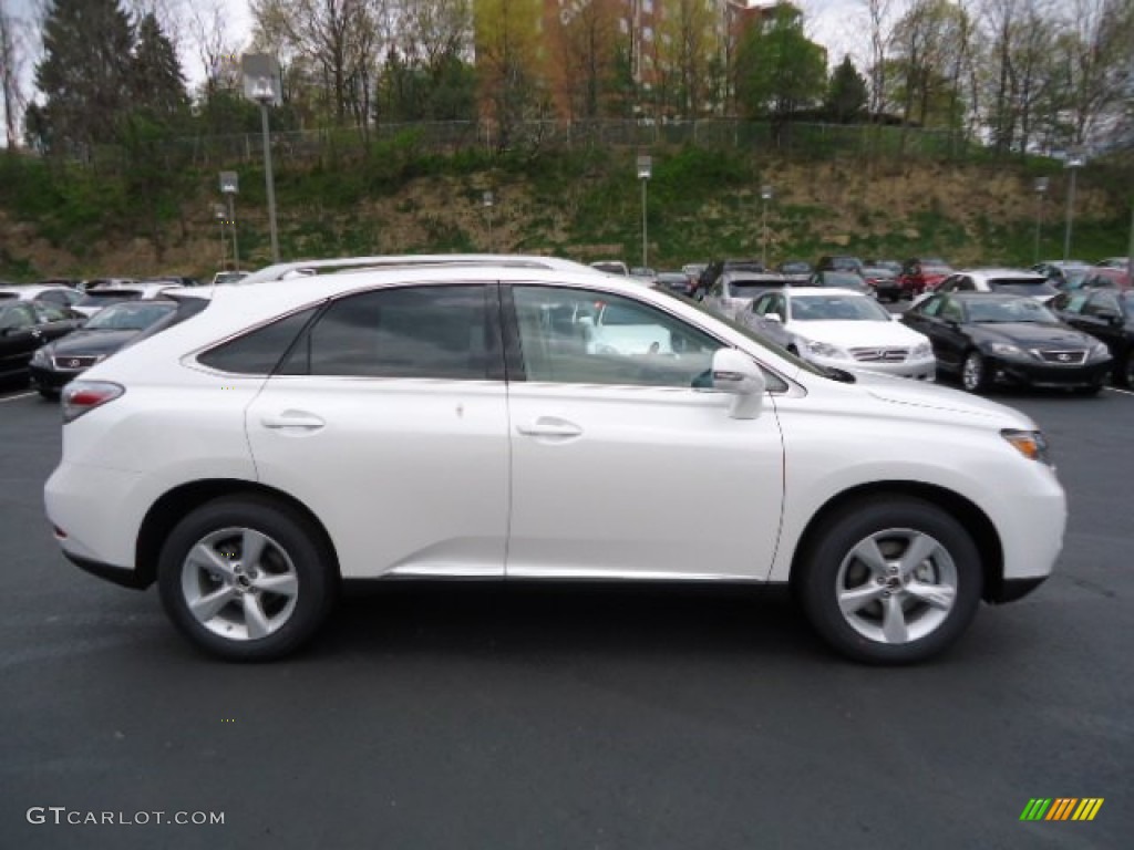 2012 RX 350 AWD - Starfire White Pearl / Parchment photo #5