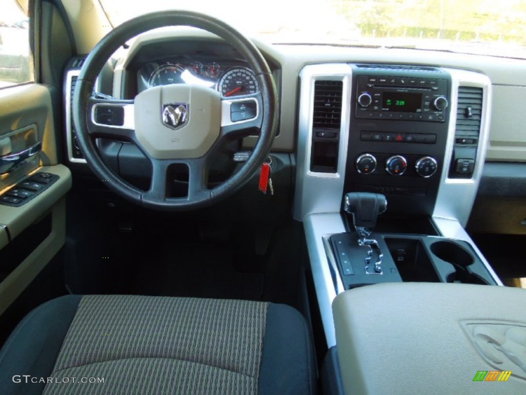 2010 Ram 1500 Big Horn Crew Cab - Mineral Gray Metallic / Dark Slate/Medium Graystone photo #16