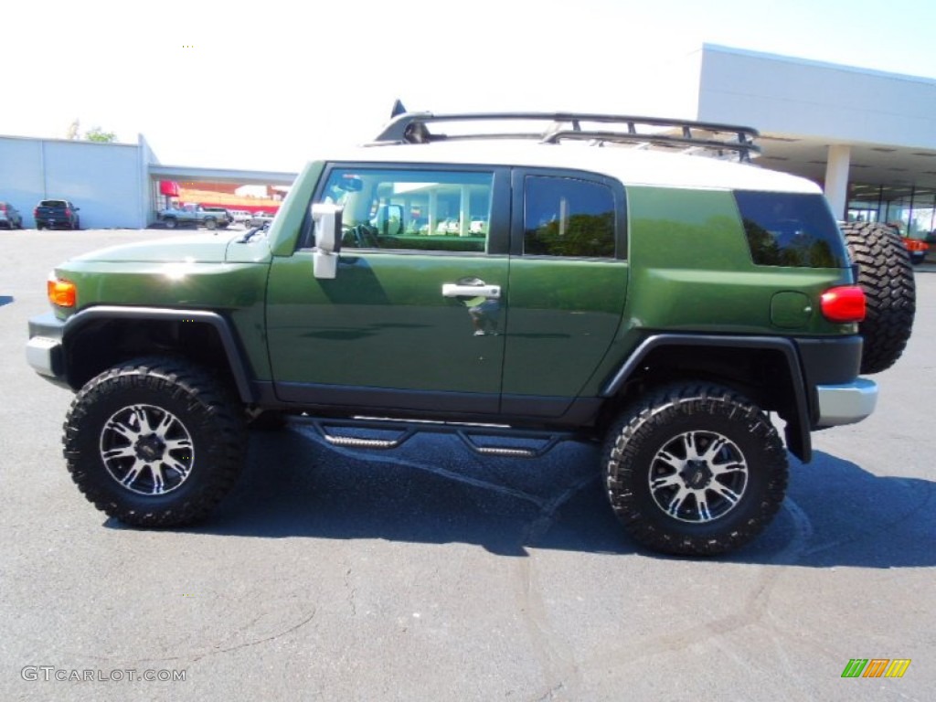 2010 FJ Cruiser 4WD - Army Green / Dark Charcoal photo #4