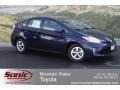 2012 Nautical Blue Metallic Toyota Prius 3rd Gen Two Hybrid  photo #1