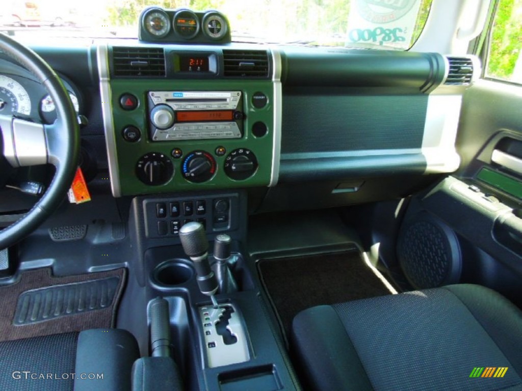2010 Toyota FJ Cruiser 4WD Dark Charcoal Dashboard Photo #63664812