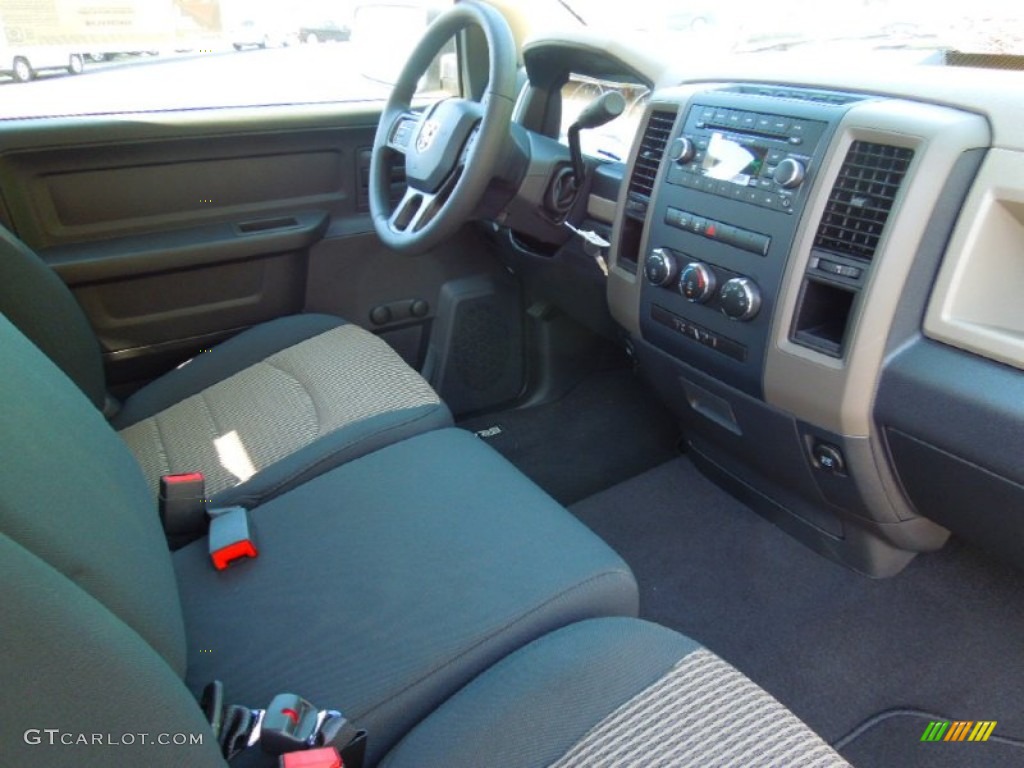 2012 Ram 1500 ST Regular Cab - Bright Silver Metallic / Dark Slate Gray/Medium Graystone photo #20