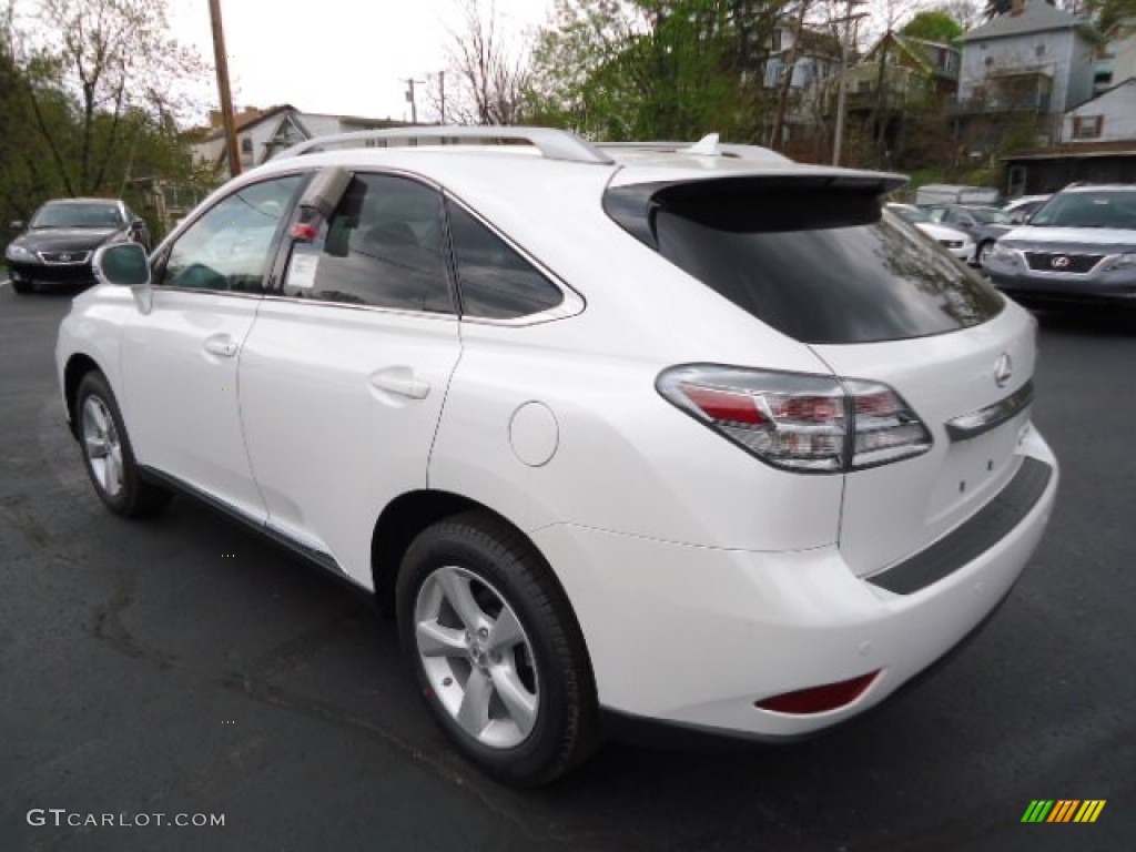 2012 RX 350 AWD - Starfire White Pearl / Black photo #2