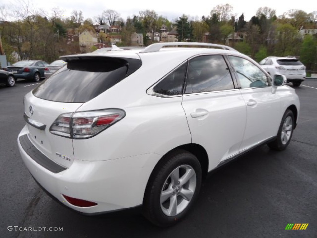 2012 RX 350 AWD - Starfire White Pearl / Black photo #4