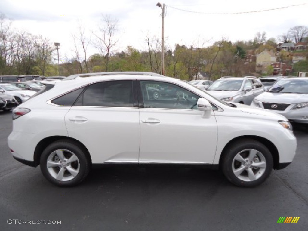 2012 RX 350 AWD - Starfire White Pearl / Black photo #5