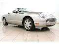 Platinum Silver Metallic 2004 Ford Thunderbird Premium Roadster Exterior