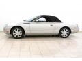 Platinum Silver Metallic 2004 Ford Thunderbird Premium Roadster Exterior