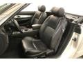 2004 Ford Thunderbird Black Ink Interior Front Seat Photo