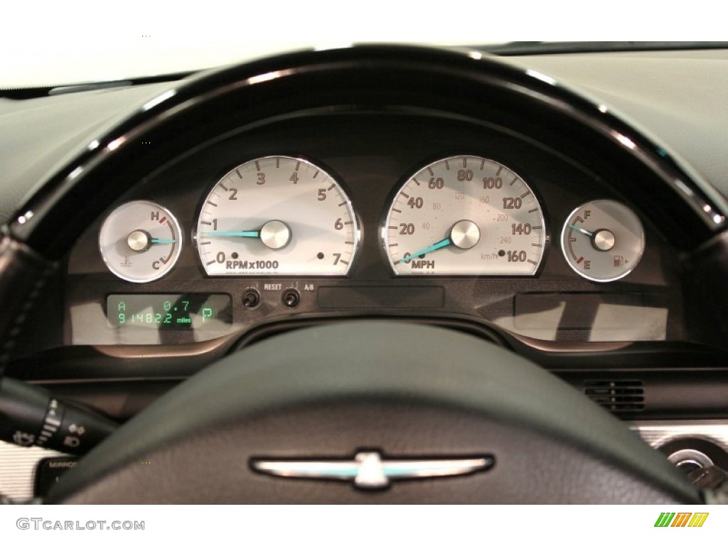2004 Ford Thunderbird Premium Roadster Gauges Photo #63666332