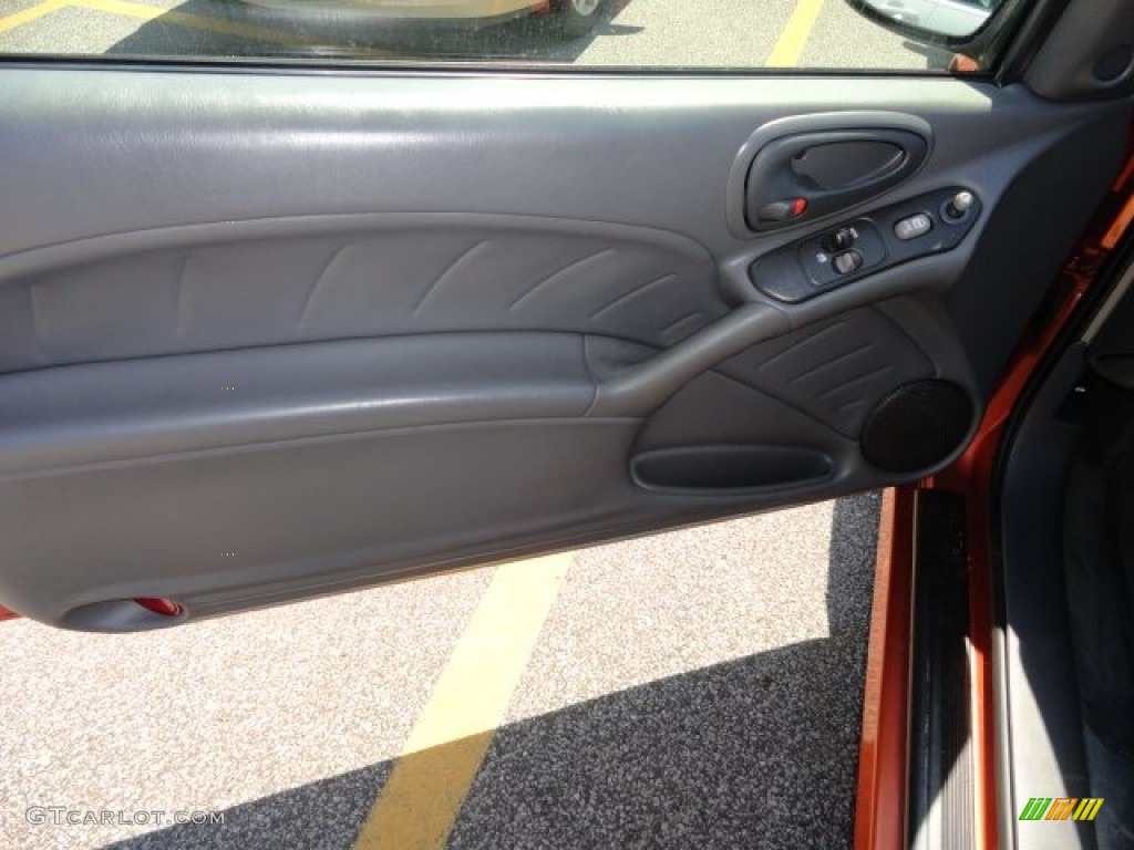 2004 Grand Am GT Coupe - Fusion Orange Metallic / Dark Pewter photo #3