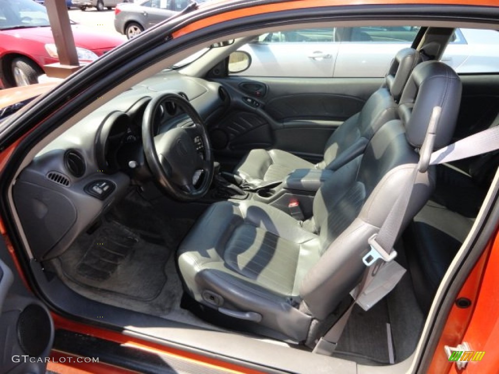 2004 Grand Am GT Coupe - Fusion Orange Metallic / Dark Pewter photo #4