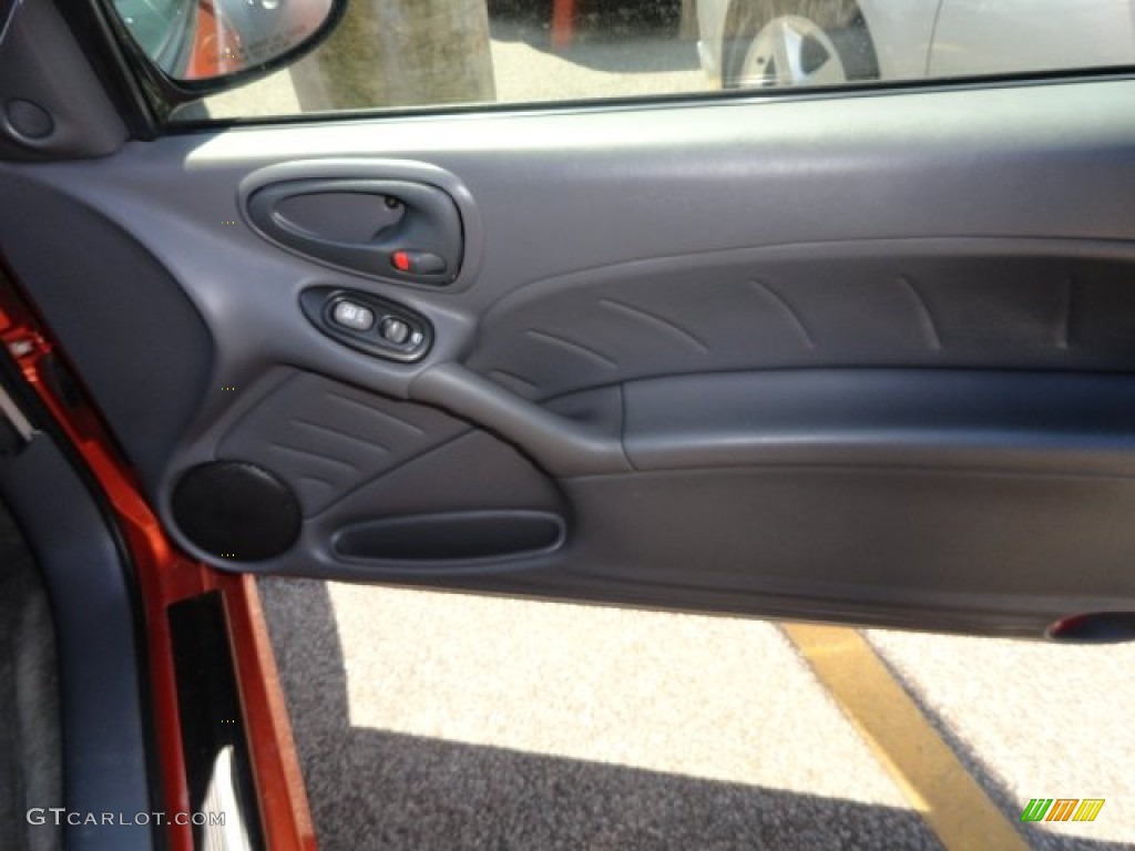 2004 Grand Am GT Coupe - Fusion Orange Metallic / Dark Pewter photo #11