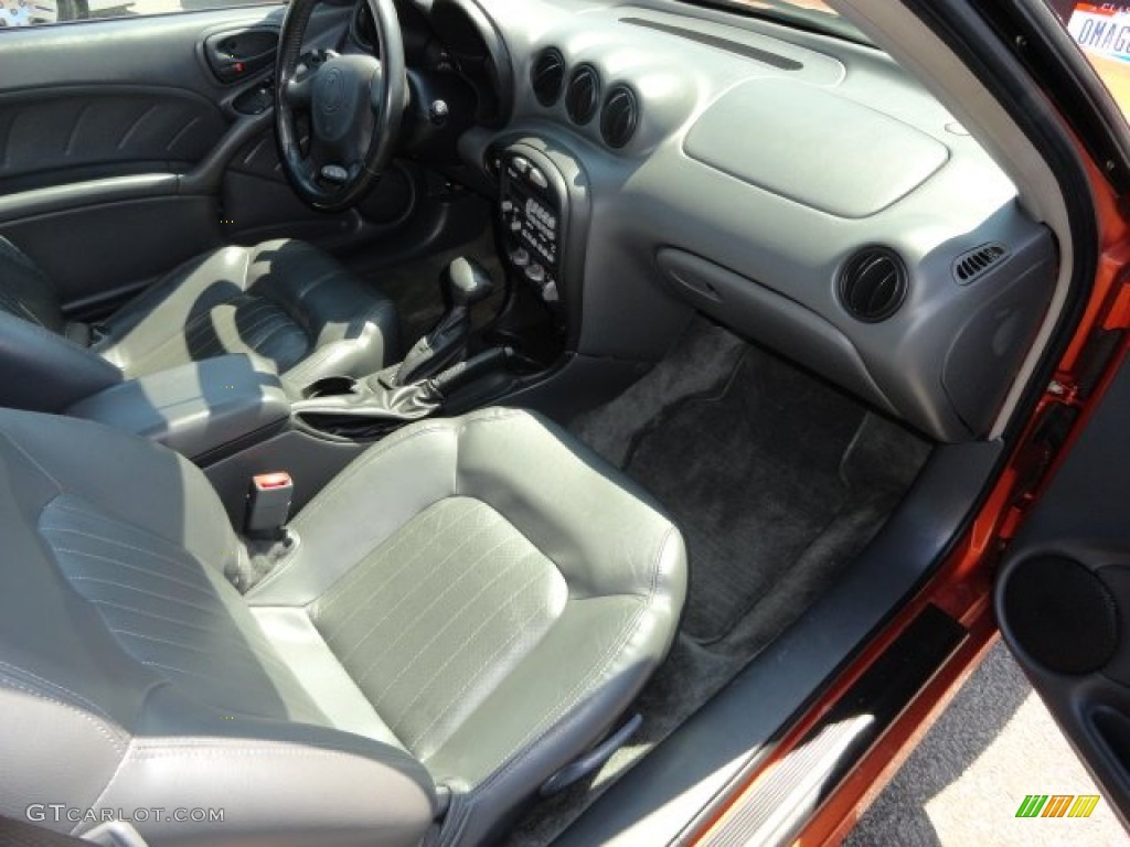 2004 Grand Am GT Coupe - Fusion Orange Metallic / Dark Pewter photo #12