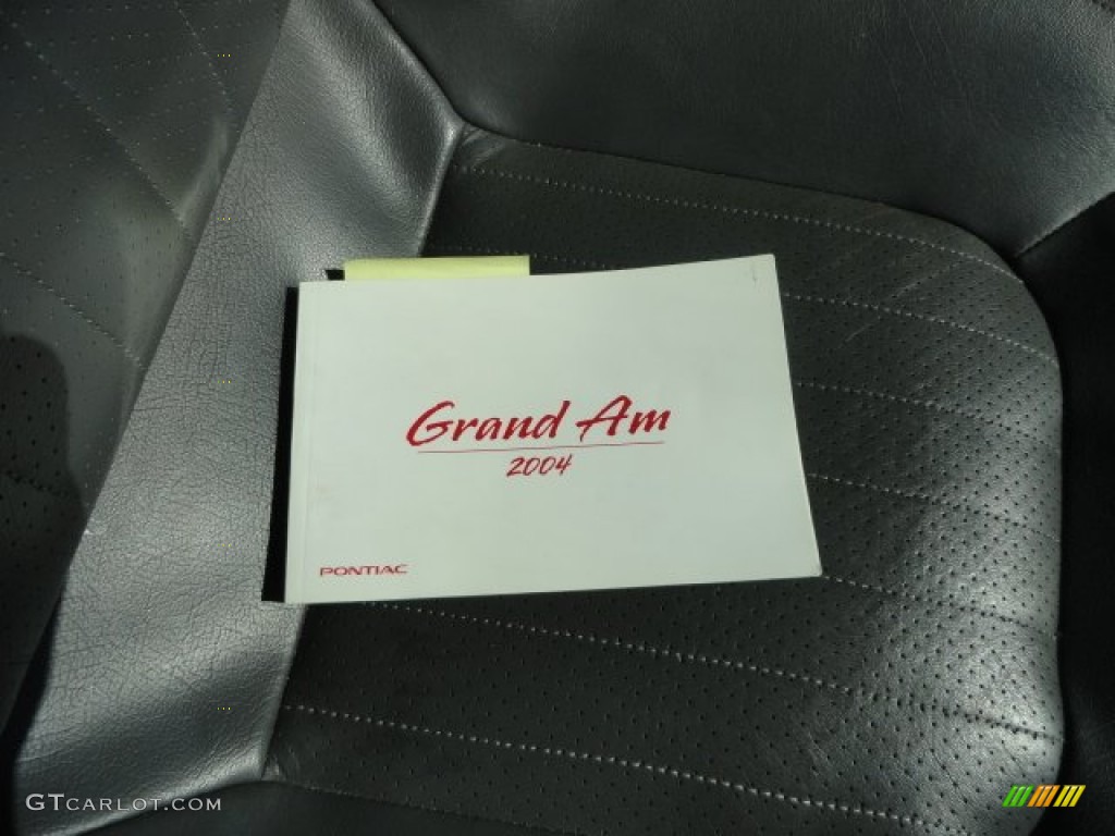 2004 Grand Am GT Coupe - Fusion Orange Metallic / Dark Pewter photo #13
