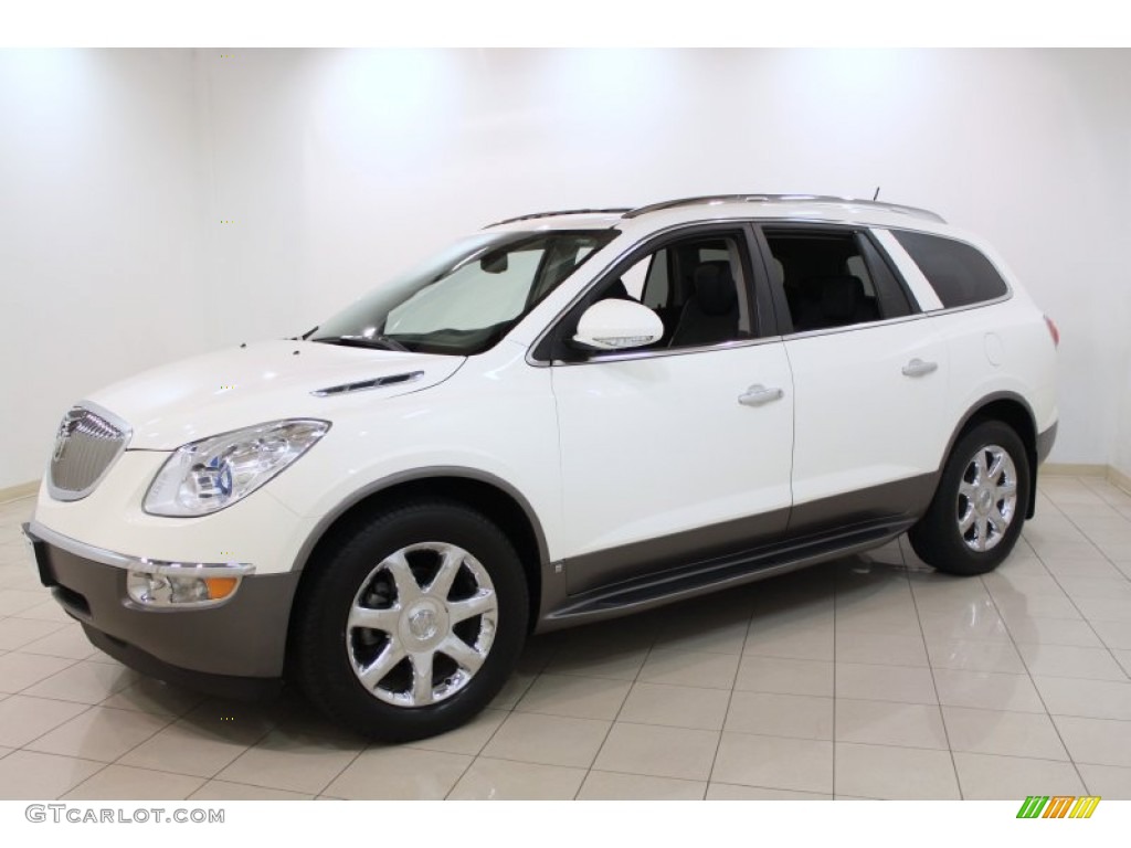 2010 Enclave CXL AWD - White Opal / Ebony/Ebony photo #3