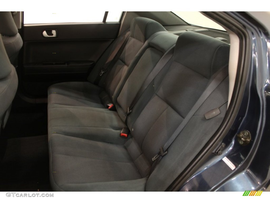 Black Interior 2006 Mitsubishi Galant LS V6 Photo #63668330