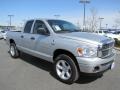 2007 Bright Silver Metallic Dodge Ram 1500 Big Horn Edition Quad Cab 4x4  photo #1