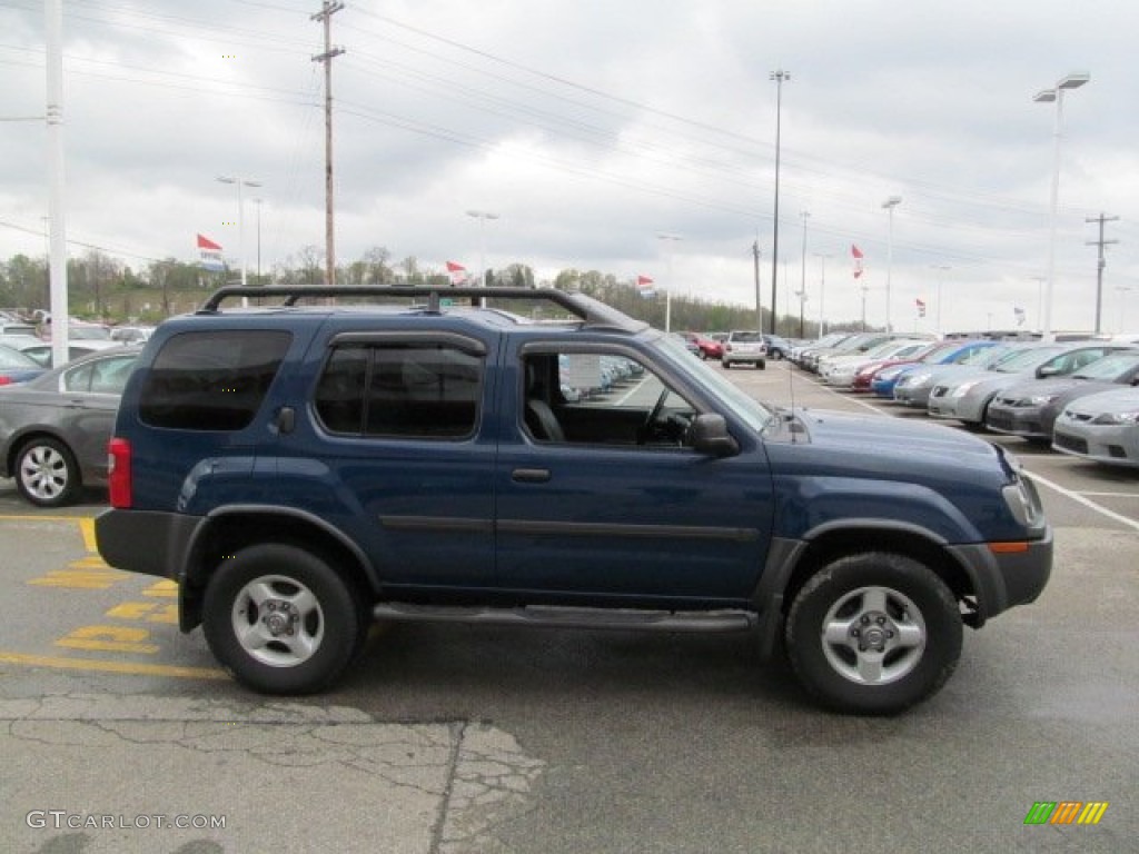 2003 Xterra SE V6 Supercharged 4x4 - Just Blue Metallic / Charcoal photo #6