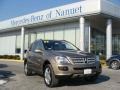 2008 Sand Beige Metallic Mercedes-Benz ML 350 4Matic  photo #1