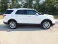 2013 White Platinum Tri-Coat Ford Explorer Limited  photo #2