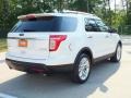 2013 White Platinum Tri-Coat Ford Explorer Limited  photo #5