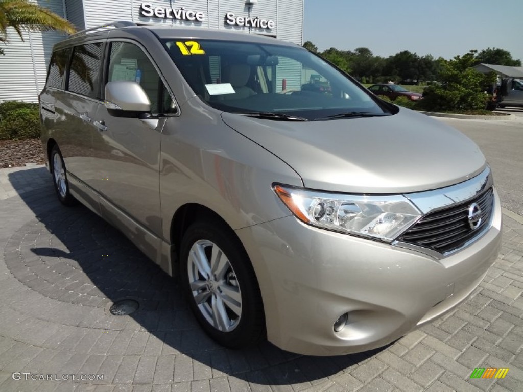 Titanium Beige 2012 Nissan Quest 3.5 LE Exterior Photo #63676086