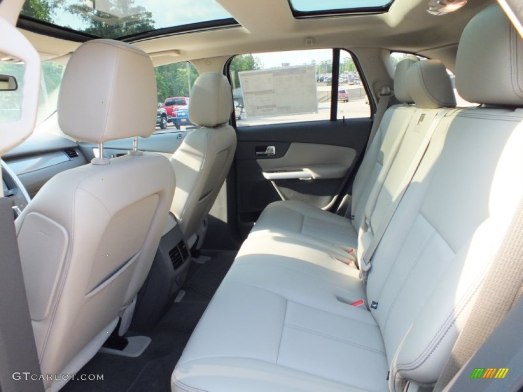 Medium Light Stone Interior 2012 Ford Edge SEL EcoBoost Photo #63676175