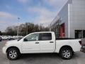 2012 Blizzard White Nissan Titan SV Crew Cab  photo #2