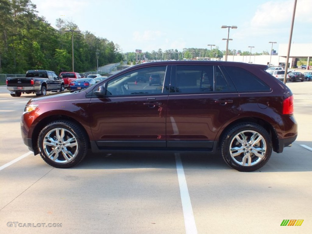Cinnamon Metallic 2012 Ford Edge SEL EcoBoost Exterior Photo #63676204