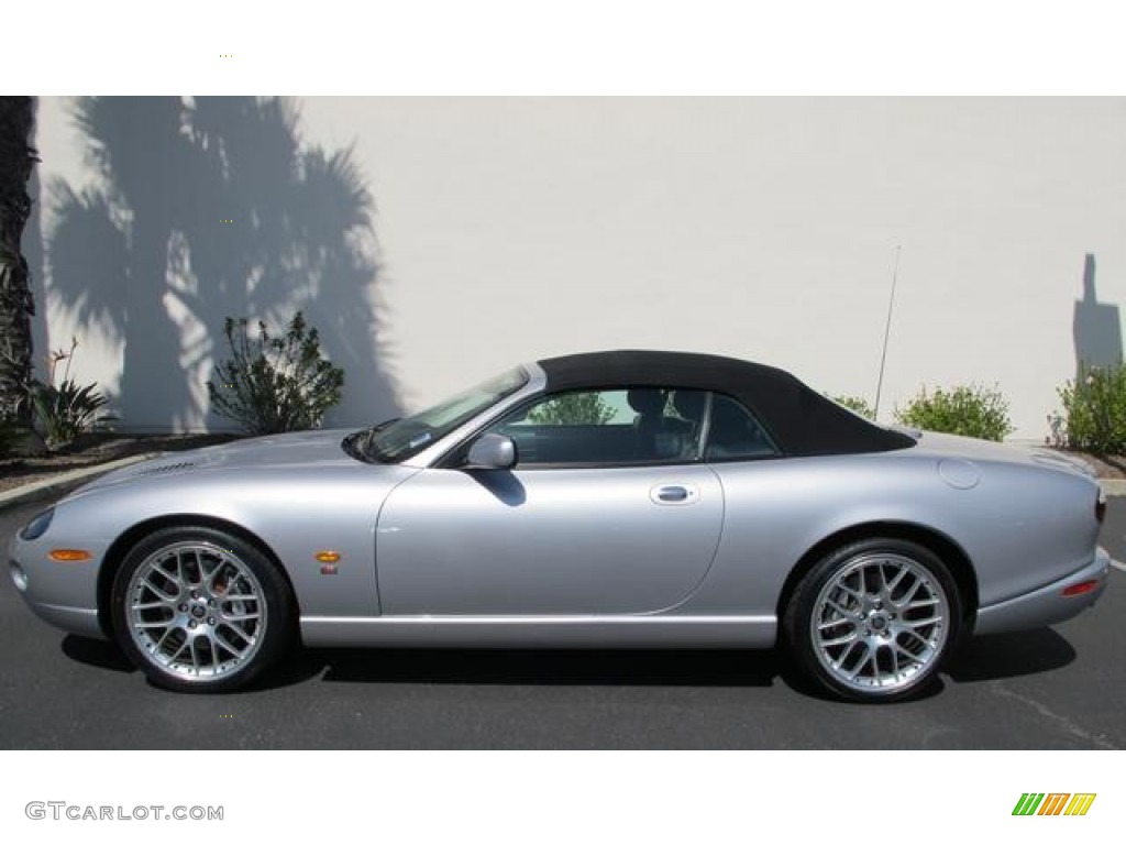 2006 XK XKR Convertible - Satin Silver Metallic / Charcoal photo #5