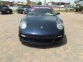 2008 Midnight Blue Metallic Porsche 911 Turbo Cabriolet  photo #9