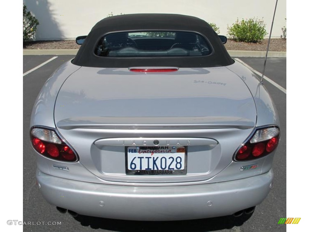 2006 XK XKR Convertible - Satin Silver Metallic / Charcoal photo #7