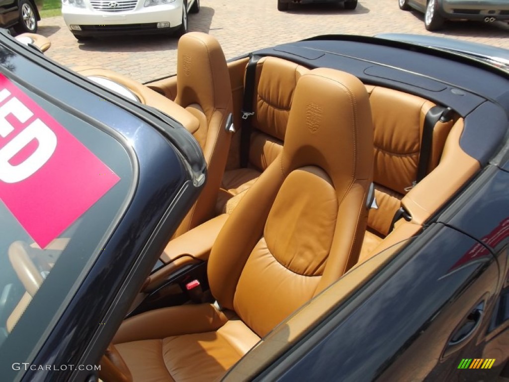 Natural Brown Interior 2008 Porsche 911 Turbo Cabriolet Photo #63678254