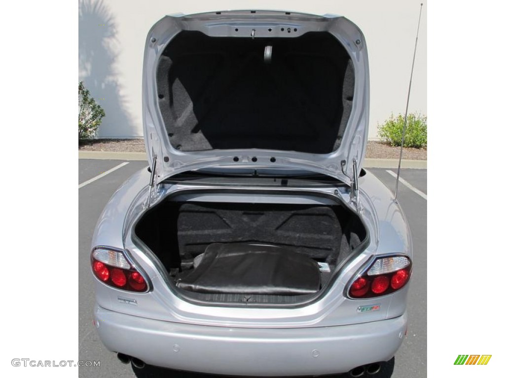 2006 XK XKR Convertible - Satin Silver Metallic / Charcoal photo #17