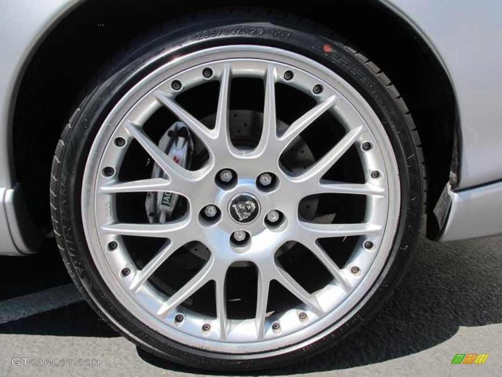 2006 XK XKR Convertible - Satin Silver Metallic / Charcoal photo #19