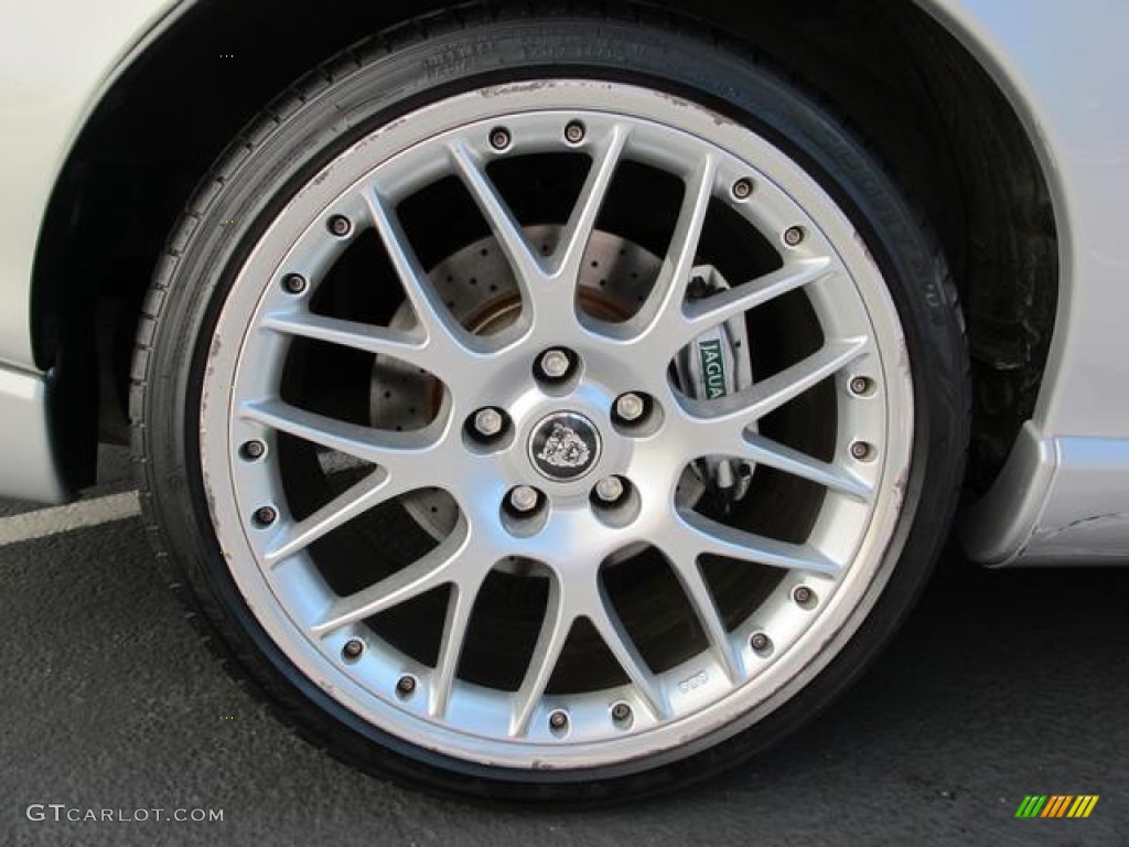 2006 XK XKR Convertible - Satin Silver Metallic / Charcoal photo #20