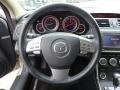 Beige 2009 Mazda MAZDA6 s Grand Touring Steering Wheel