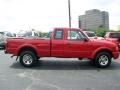 2001 Bright Red Ford Ranger Edge SuperCab  photo #10