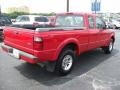 2001 Bright Red Ford Ranger Edge SuperCab  photo #11