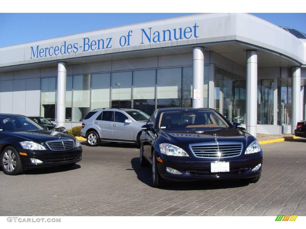 2008 S 550 4Matic Sedan - Capri Blue Metallic / Cashmere/Savanna photo #1