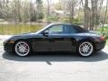 Black 2009 Porsche 911 Carrera 4S Cabriolet Exterior