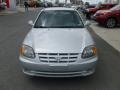 2005 Silver Mist Hyundai Accent GLS Coupe  photo #2