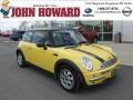 Liquid Yellow 2003 Mini Cooper Hardtop